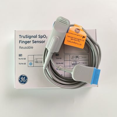 GE Orijinal Ohmeda TruSignal SpO2 Parmak Sensörü Tekrar Kullanılabilir REF:TS-F4-GE