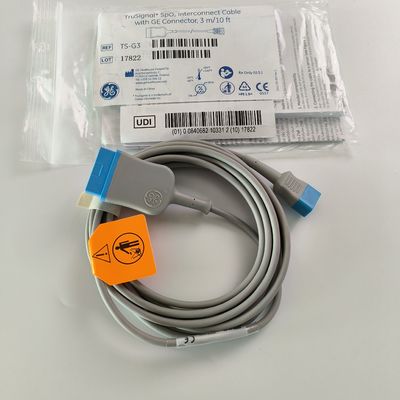 GE Orijinal Datex-Ohmeda TruSignal SpO2 Bağlantı Kablosu 3m REF: TS-G3