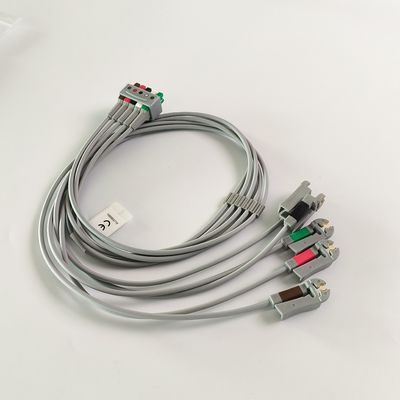 Multi-Link EKG Leadwire Değiştirilebilir Set 5-Lead Grabber AHA 74cm/29in. REF: 414556-001