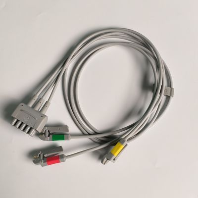 CareFusion GE Original Multi-Link EKG Lead kablosu 3-Lead Grabber IEC 74cm / 29in. REF: 412682-003