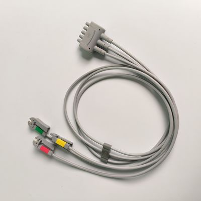 CareFusion GE Original Multi-Link EKG Lead kablosu 3-Lead Grabber IEC 74cm / 29in. REF: 412682-003