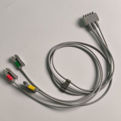 CareFusion GE Original Multi-Link EKG Lead kablosu 3-Lead Grabber IEC 74cm / 29in. REF: 412682-003