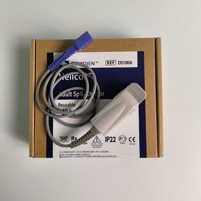 COVIDIEN Orijinal Yetişkin SpO2 Sensörü Tekrar Kullanılabilir &gt;40kg Teknoloji REF:DS100A