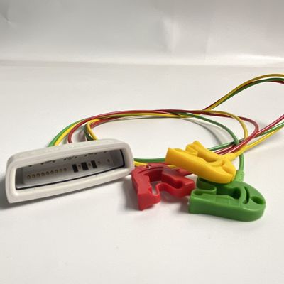 Telemetri Üç Kurşunlu Avrupa Standartı Klip EKG Üç Kurşunlu Yakalayıcı IEC Tele REF:989803171901