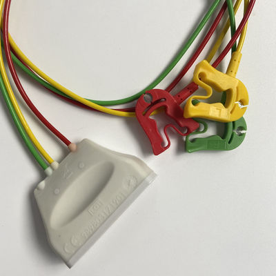 Telemetri Üç Kurşunlu Avrupa Standartı Klip EKG Üç Kurşunlu Yakalayıcı IEC Tele REF:989803171901