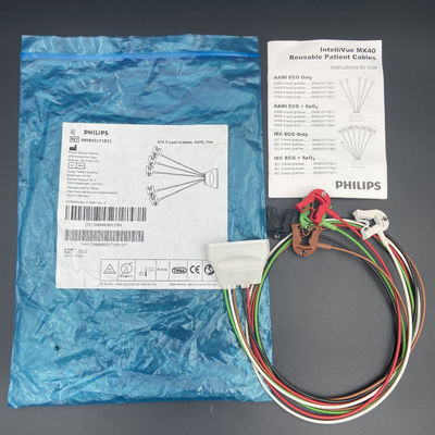EKG 5-Led Grabber AAMI Tele REF: 989803171831 IntelliVue MX40 Hasta İzleyici için