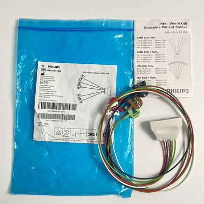 EKG 5-Led Grabber AAMI Tele REF: 989803171831 IntelliVue MX40 Hasta İzleyici için