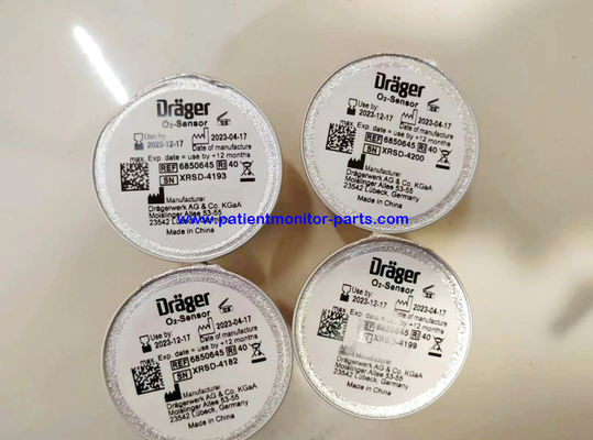 Orijinal İthalat Drager Oksijen Pil, Evit 4 için Klasik Paramagnetik O2 Sensörü, Sipariş Numarası: 6850645
