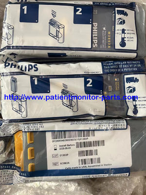 M3863A için orijinal tıbbi ekipman bataryaları 12V DC 4.2Ah için PHILIP FR2 AED