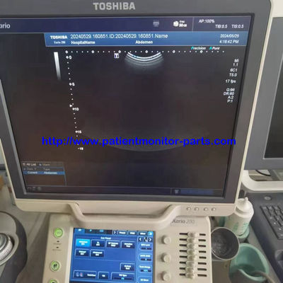 TOSHIBA Xario 200 Ultrasonik Teşhis Sistemi Karın Ultrasonik Sondu PVU-375BT
