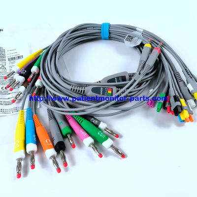 EDAN EKG KABLİ 18-Lead 4MM Banana IEC Tekrar Kullanılabilir REF EL16DIB181 IPN 01.57.471394