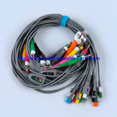 EDAN EKG KABLİ 18-Lead 4MM Banana IEC Tekrar Kullanılabilir REF EL16DIB181 IPN 01.57.471394