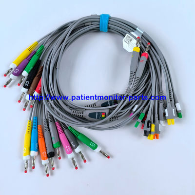 EDAN EKG KABLİ 18-Lead 4MM Banana IEC Tekrar Kullanılabilir REF EL16DIB181 IPN 01.57.471394