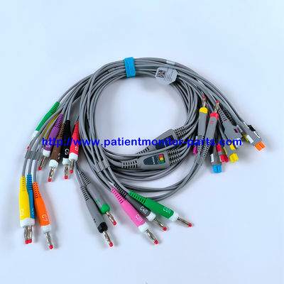 EDAN EKG KABLİ 18-Lead 4MM Banana IEC Tekrar Kullanılabilir REF EL16DIB181 IPN 01.57.471394