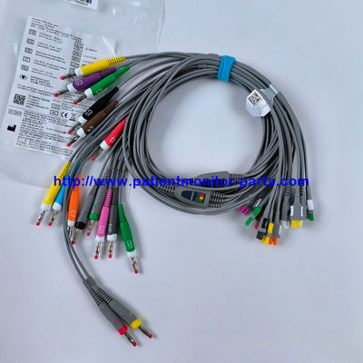 EDAN EKG KABLİ 18-Lead 4MM Banana IEC Tekrar Kullanılabilir REF EL16DIB181 IPN 01.57.471394