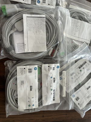 GE LeadWire And Trunk Cable REF: 5831398 EKG 3 LED CABLE UNDETACHABLE GRABBER AHA 4.7M 15FT