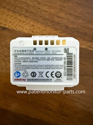 Mindray BP10 Kan basıncı monitörü uyumlu LI11I001A şarj edilebilir lityum iyonlu pil, 3.8V, 1800mAh.