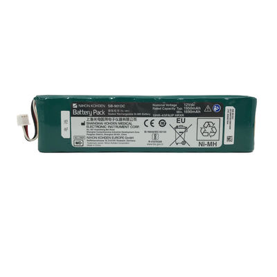 NIHON KOHDEN SB-901DC Kapalı Şarj edilebilir Ni-MH Pil Adli Voltaj: 12Vdc Adli Kapasite Tip: 1950mAh Min: 1690mAh