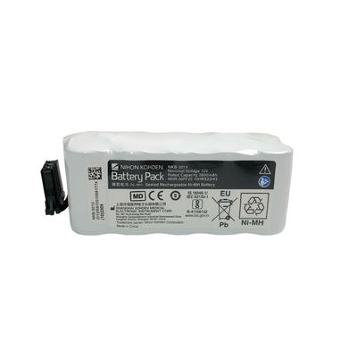 NIHONKOHDEN NKB-301V Kapalı Yeniden Şarj Edilebilir Ni-MH Pil Adli Voltaj 12v Adli Kapasite 2800mAh
