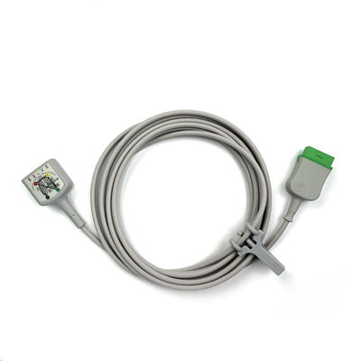 GE Ref:2106305-003 EKG Trunk Kablosu 3/5 kurşun IEC3.6m/12ft