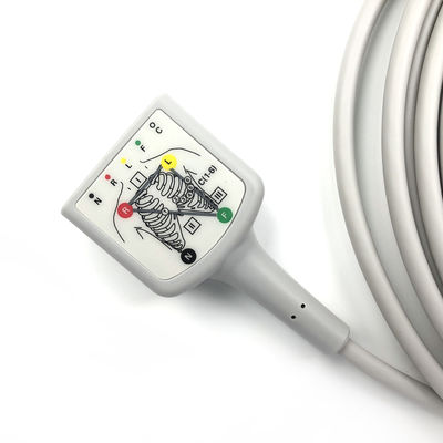 GE Ref:2106305-003 EKG Trunk Kablosu 3/5 kurşun IEC3.6m/12ft