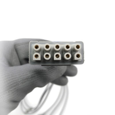 GE REF:2106385-003 EKG LeadWire Set,3-lead,Snap,IEC,74CM/29IN