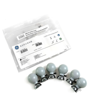 2104783-001 Tekrar kullanılabilir EKG Elektrotları Tekrar kullanılabilir değerli ampul elektrotu 6/set