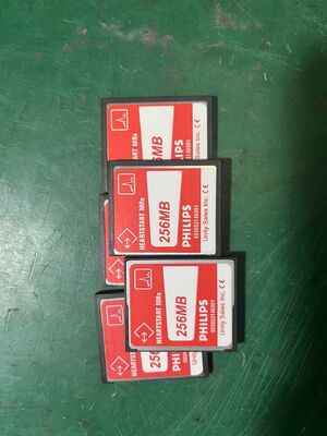 PHILIP M3535A/M3536A Defibrilatör SD Kartı PN 989803146981; 256mb