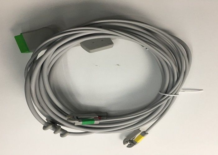 Multi Link EKG yedek parçaları Kablo 3 Entegre Grabber Kurşun Kablo ile Kurşun 3.6M