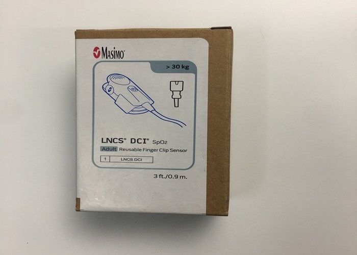 SpO2 Masimo Tekrar Kullanılabilir Parmak Klip Sensörü 0.9M 3FT 9 PINS REF 1863
