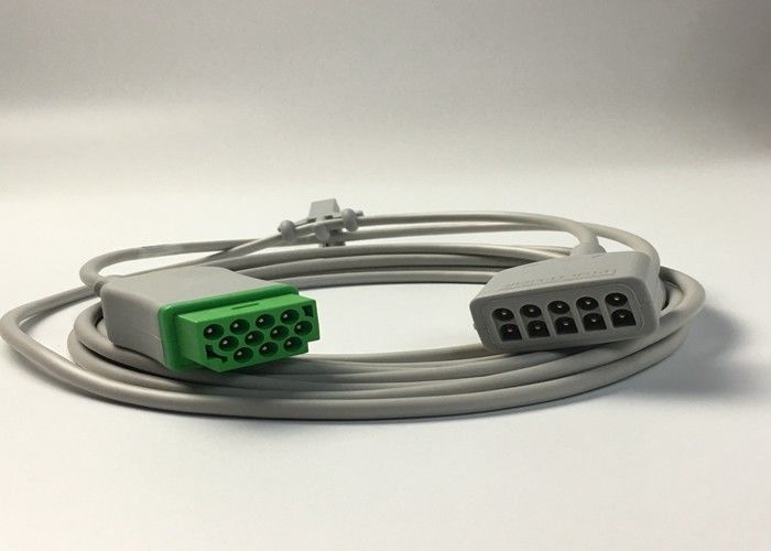 GE Yetişkinler Çoklu Bağlantı EKG Kurşun Kablosu 3 Kurşun 5 Kurşun 3.6M 12ft 2017003-001