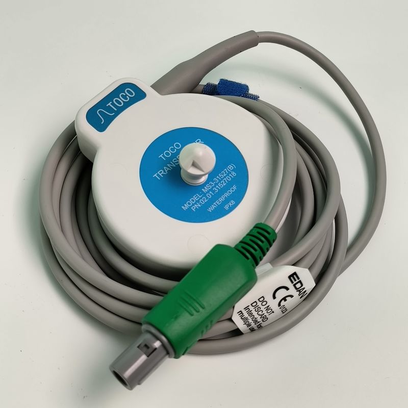Fetal İzleme ve Uterus Kasıtması TOCO Sonda 6 Pin Tek Slot Mavi Model MS3-31527