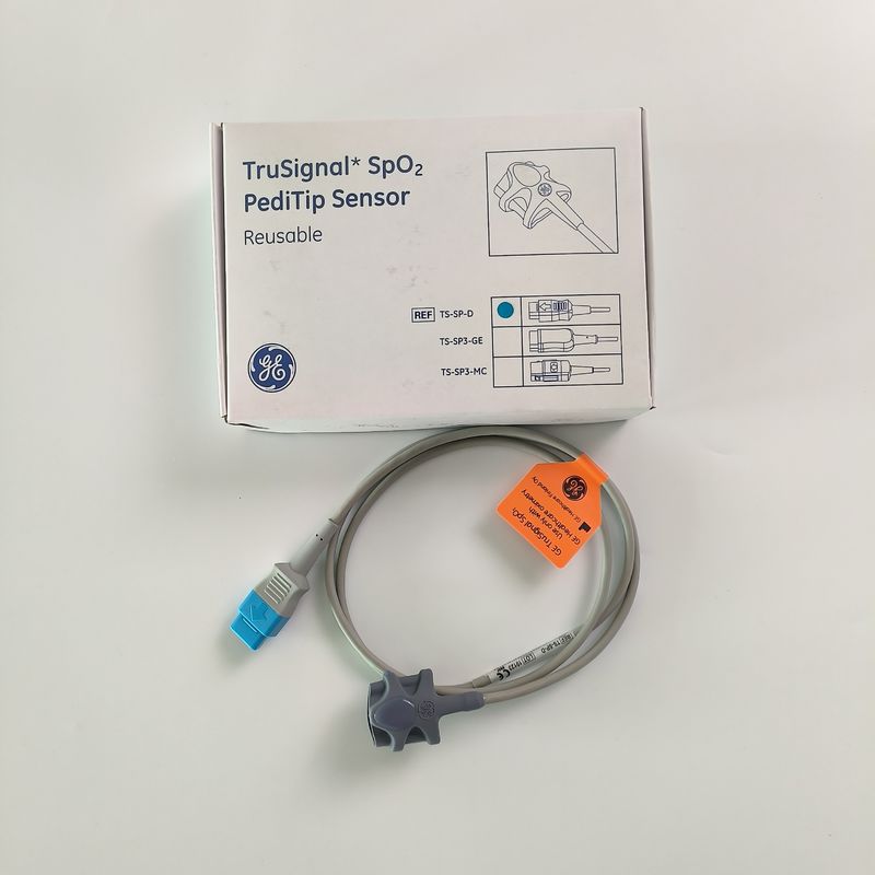 GE Original Datex-Ohmeda TruSignal SpO2 PediTip Sensörü Tekrar Kullanılabilir REF: TS-SP-D