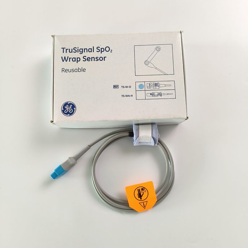 GE Orijinal Datex-Ohmeda TruSignal SpO2 Sarma Sensörü Tekrar Kullanılabilir REF: TS-W-D