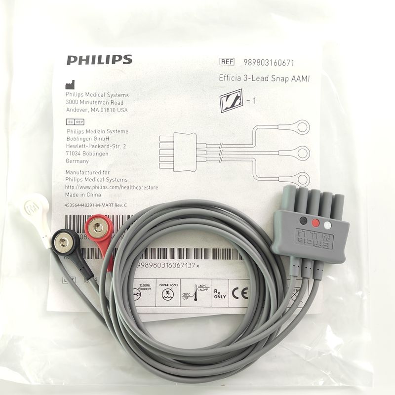 Philip Grey Orijinal 3 Kurşun Düğme Dalı 1M US Standart RA Beyaz, LL Kırmızı, LA Siyah Orta Eklem Çift Satır 989803160671