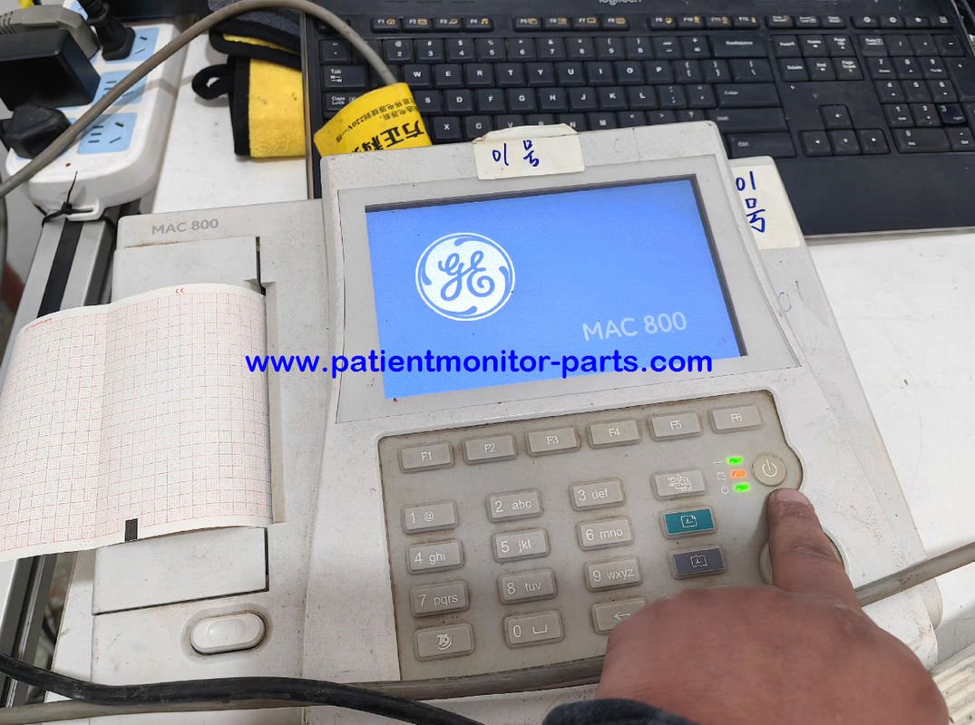 GE MAC800 Elektrokardiyogram Makinesi Tamir Elektrokardiyogram Makinesi Hastane için 90 günlük garanti ile
