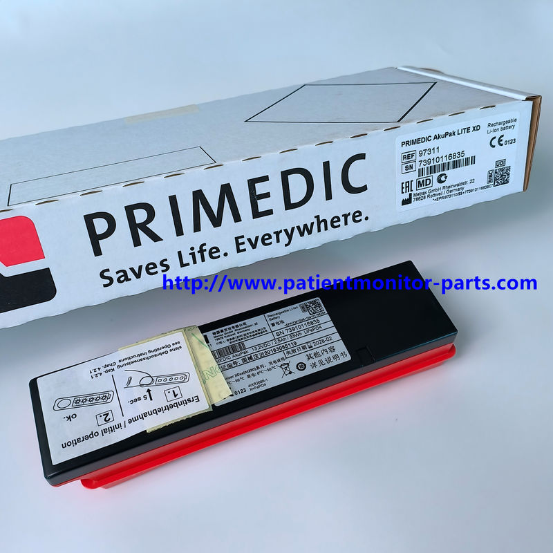 METRAX PRIMEDIC Defibrillatör Bataryası M290 XD Serisi Defibrillatörü için REF 97311 PRIMEDIC AkuPak LITE XD